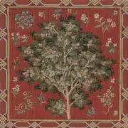 Medieval Oak Cushion - 14 in. x 14 in. Cotton by Charlotte Home Furnishings | Close Up 1