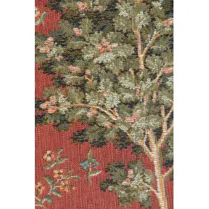Medieval Oak Tapestry Cushion Cover - 14 in. x 14 in. Cotton by Charlotte Home Furnishings Inc
