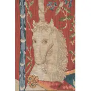 The Unicorn III Cushion - 14 in. x 14 in. Cotton by Charlotte Home Furnishings | Close Up 2