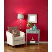 Licorne Captive In Red French Couch Cushion | Life Style 1