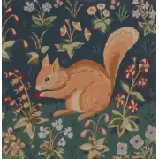 Medieval Squirrel Cushion - 14 in. x 14 in. Cotton by Charlotte Home Furnishings | Close Up 1