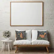 Medieval Rabbit Standing Tapestry Cushion Cover - 14 in. x 14 in. Cotton by Charlotte Home Furnishings Inc | Life Style 1
