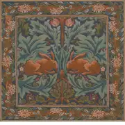 Brother Rabbit I French Couch Cushion | Close Up 1