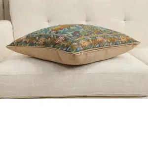 Brother Rabbit I Tapestry Cushion Cover - 19 in. x 19 in. Cotton by William Morris