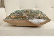 Brother Rabbit I Tapestry Cushion Cover - 19 in. x 19 in. Cotton by William Morris | Close Up 4