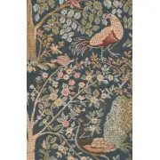 Tree In Blue French Couch Cushion | Close Up 2