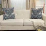 Bird Couple French Couch Cushion | Close Up 5