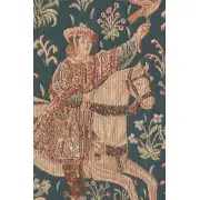 The Rider 1 French Couch Cushion | Close Up 2