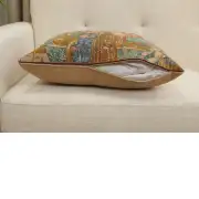 Wine Making III French Couch Cushion | Close Up 5