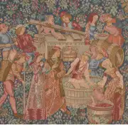 The Wine Press French Couch Cushion | Close Up 1