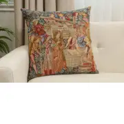 The Wine Press French Couch Cushion | Close Up 2