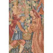 Wine Making French Couch Cushion | Close Up 2