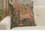 The Feast I French Couch Cushion | Close Up 1