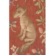 Medieval Fox Cushion - 19 in. x 19 in. Wool/cotton/others by Charlotte Home Furnishings | Close Up 2