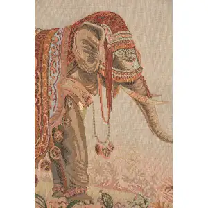 Elephant I Tapestry Cushion Cover - 19 in. x 19 in. Cotton by Jean-Baptiste Huet