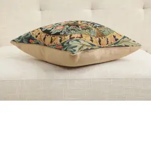 W. Morris Orange Tree Tapestry Cushion Cover - 14 in. x 14 in. Cotton by William Morris
