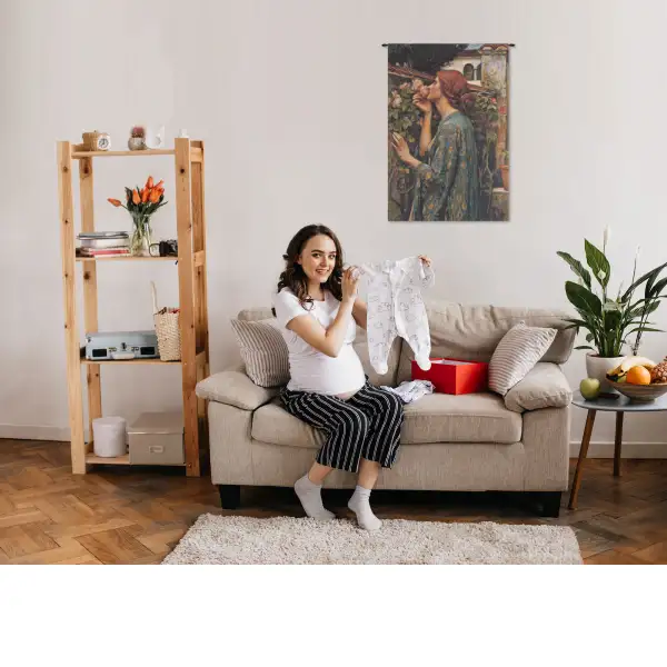 Soul of Rose Belgian Wall Tapestry | Life Style 2