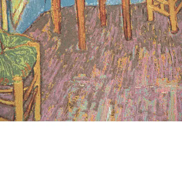 Chambre by Van Gogh Belgian Tapestry Wall Hanging | Close Up 1