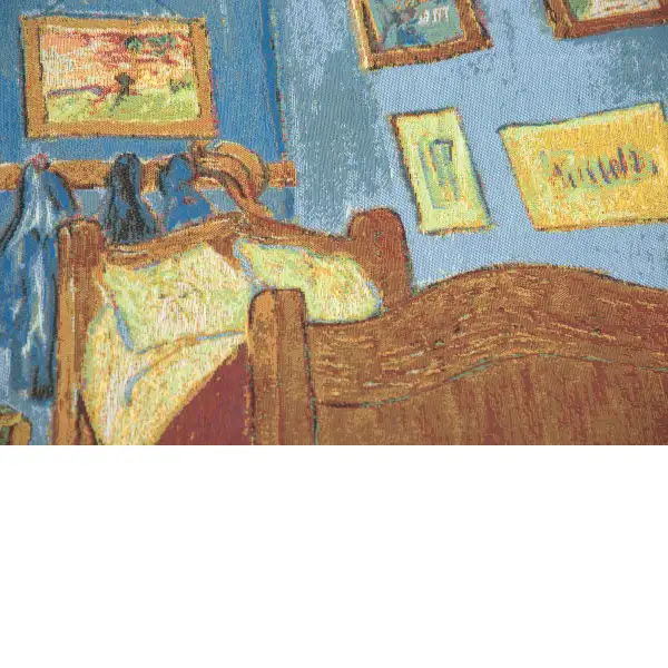 Chambre by Van Gogh Belgian Tapestry Wall Hanging | Close Up 2