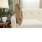 Orange Tree I French Couch Cushion | Close Up 2