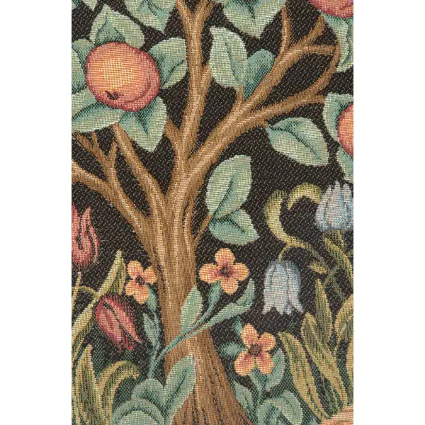 C Charlotte Home Furnishings Inc Orange Tree I French Tapestry Cushion - 19 in. x 19 in. Cotton by William Morris | Close Up 2