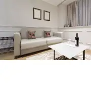 Bayeux Horse I Belgian Sofa Pillow Cover | Life Style 1