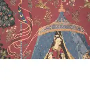 A Mon Seul Desir III Belgian Sofa Pillow Cover | Close Up 3