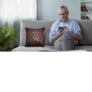 A Mon Seul Desir III Belgian Sofa Pillow Cover | Life Style 2