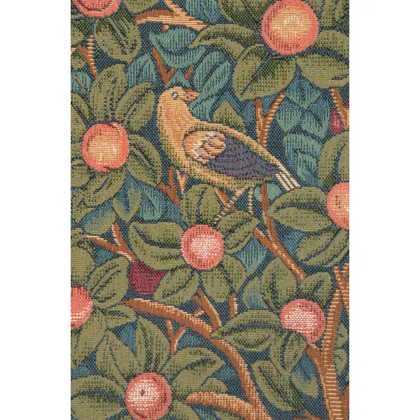 C Charlotte Home Furnishings Inc Woodpecker French Tapestry Cushion - 19 in. x 19 in. Cotton by William Morris | Close Up 2