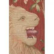 Le Lion Medieval Cushion - 19 in. x 19 in. Cotton by Charlotte Home Furnishings | Close Up 2