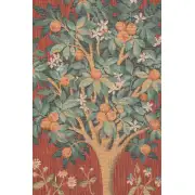 C Charlotte Home Furnishings Inc Orange Tree Large French Tapestry Cushion - 19 in. x 19 in. Cotton by William Morris | Close Up 2