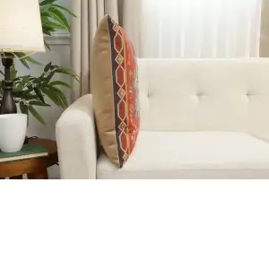 C Charlotte Home Furnishings Inc Orange Tree Large French Tapestry Cushion - 19 in. x 19 in. Cotton by William Morris