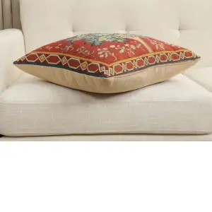 C Charlotte Home Furnishings Inc Orange Tree Large French Tapestry Cushion - 19 in. x 19 in. Cotton by William Morris