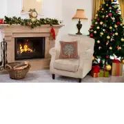 Orange Tree Large French Couch Cushion | Life Style 1