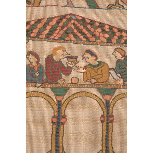 Bayeux Le Repas Cushion | Close Up 2