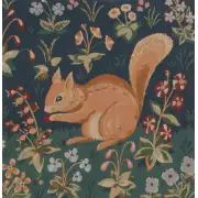 Tree Squirrel Cushion - 19 in. x 19 in. Cotton by Charlotte Home Furnishings | Close Up 1