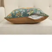 Tree Squirrel Tapestry Cushion Cover - 19 in. x 19 in. Cotton by Charlotte Home Furnishings Inc | Close Up 4