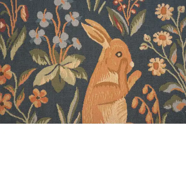 Medieval Rabbit Upright Cushion - 19 in. x 19 in. Cotton by Charlotte Home Furnishings | Close Up 2
