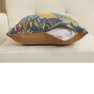 Medieval Rabbit Upright Tapestry Cushion Cover - 19 in. x 19 in. Cotton by Charlotte Home Furnishings Inc