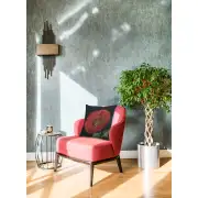 Poppy Red I Belgian Couch Pillow | Life Style 1