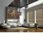 Verdure Aubusson Belgian Wall Tapestry | Life Style 1