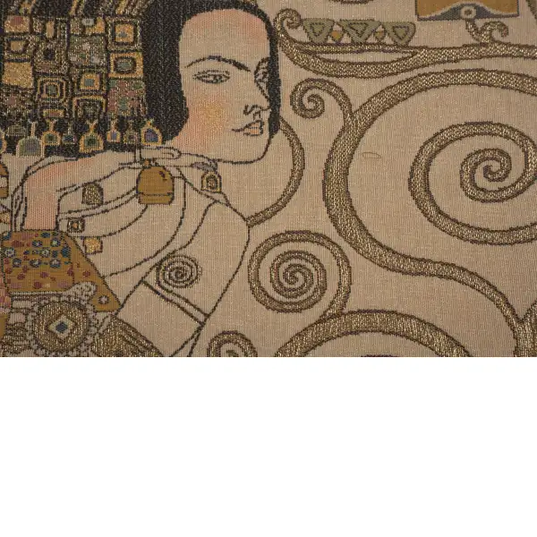 L'Attente - Klimt Jour Cushion | Close Up 3