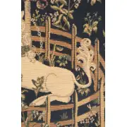 Unicorn In Captivity V Belgian Tapestry Wall Hanging - 18 in. x 23 in. Cotton/Wool/Poly by Charlotte Home Furnishings | Close Up 2