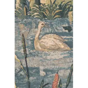 Wawel Forest Right Belgian Tapestry Cushion - 17 in. x 17 in. Cotton by Charlotte Home Furnishings Inc