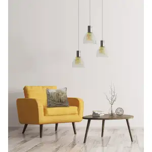 Wawel Forest Right Belgian Tapestry Cushion - 17 in. x 17 in. Cotton by Charlotte Home Furnishings Inc