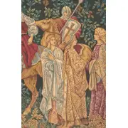 Les Croises II Italian Wall Tapestry | Close Up 2