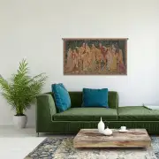 Les Croises II Italian Wall Tapestry | Life Style 1