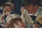 Luncheon of Boating Party Belgian Tapestry Wall Hanging | Close Up 3