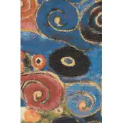 Virgin Klimt Dress Belgian Tapestry Wall Hanging - 26 in. x 26 in. Cotton/Wool/Treveria/Mercurise by Gustav Klimt | Close Up 1