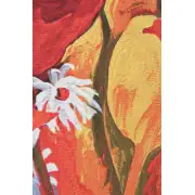 Bright New Day Belgian Tapestry Wall Hanging - 36 in. x 54 in. Cotton/Treveria/Wool by Simon Bull | Close Up 2